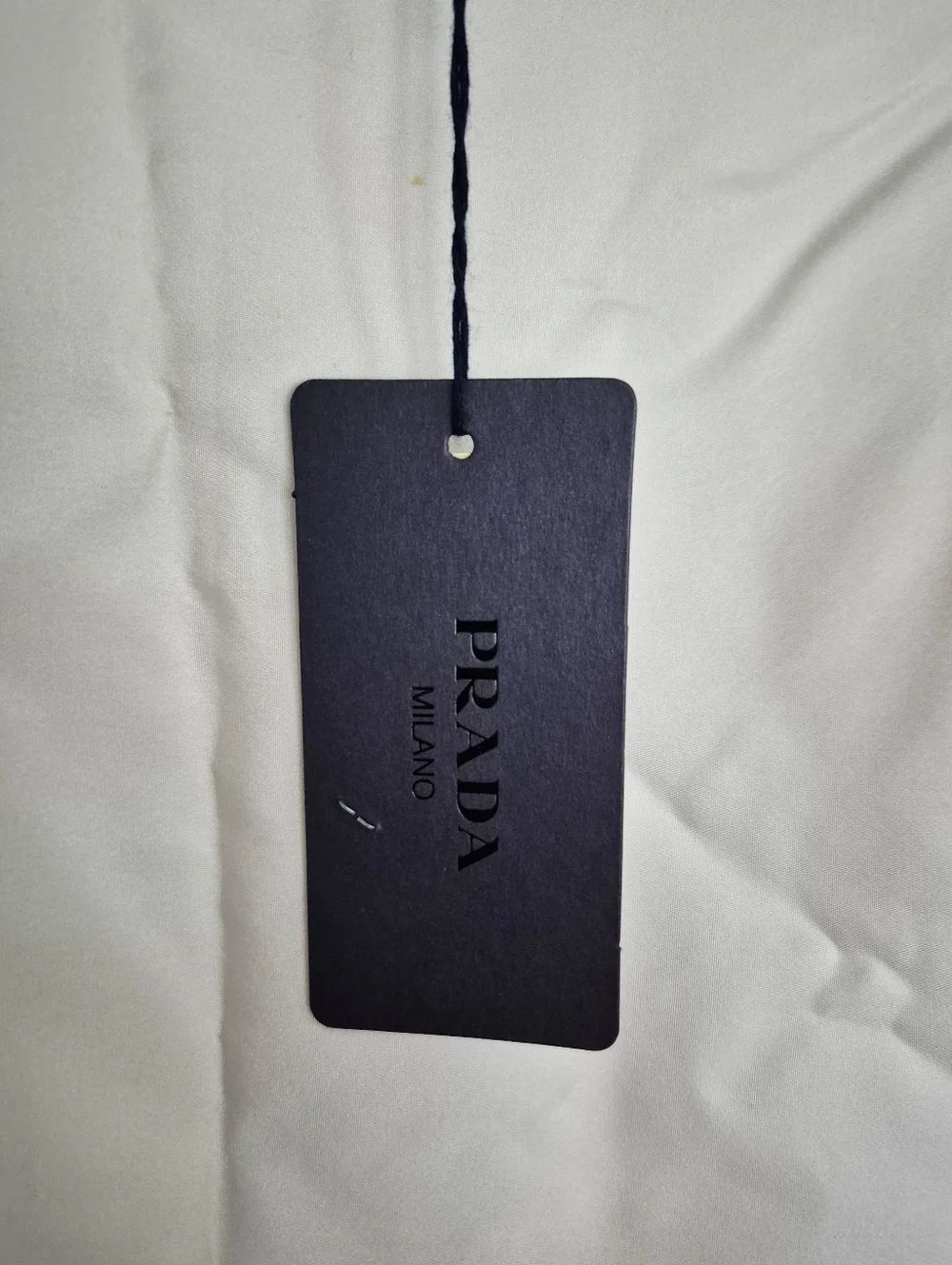 Vtg Prada Italy Talc Radzimir Silk Skirt Classic Party Retro Spring Summer Y2K - Picture 11 of 15